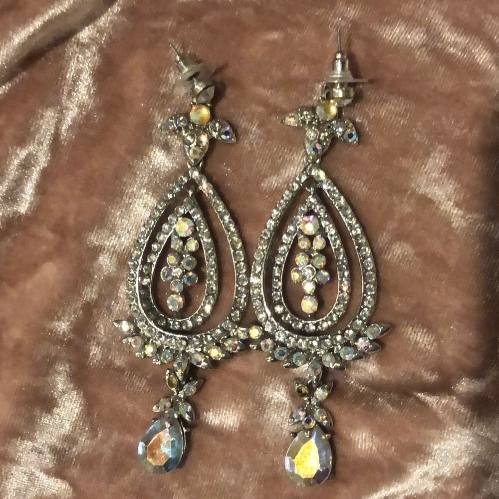 Austrian Crystal Chandelier Earrings